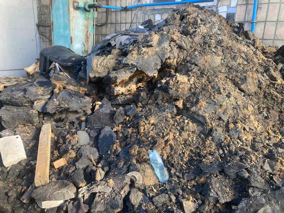 Асфальт БУ віддам безкоштовно