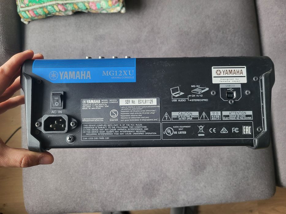 Mesa de mistura Yamaha MG12XU