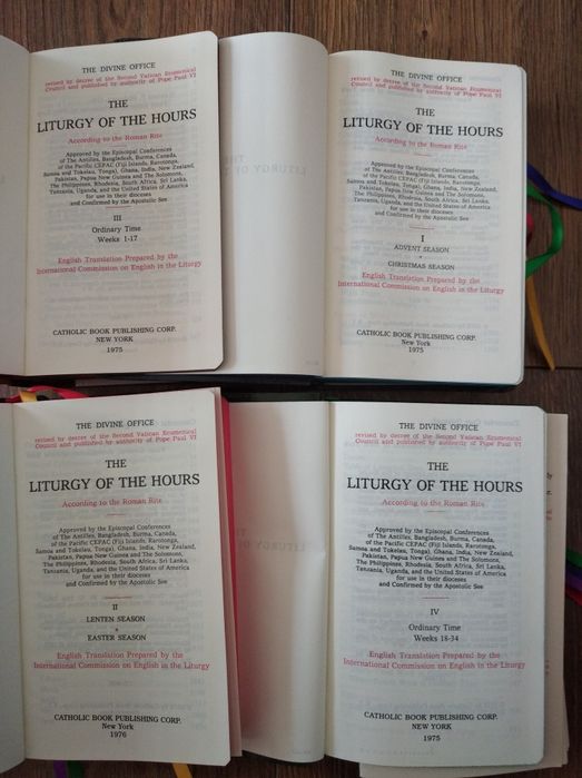 Liturgia godzin wydanie angielskie