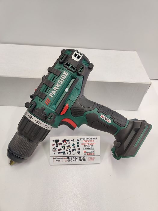 НОВИЙ оригінал шуруповерт/дрель зНімеччини PARKSIDE PABS 20/шурупокрут
