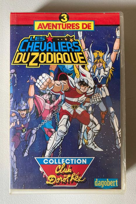 [VHS] Les Chevaliers du Zodiaque (não testado)