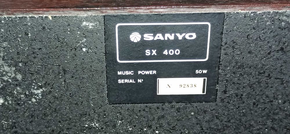 Aparelhagem SANYO Vintage 1985/86