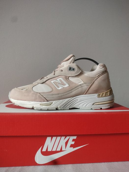 Buty New Balance 991 Beżowe Sneakersy Made in UK Retro Rozmiar 38
