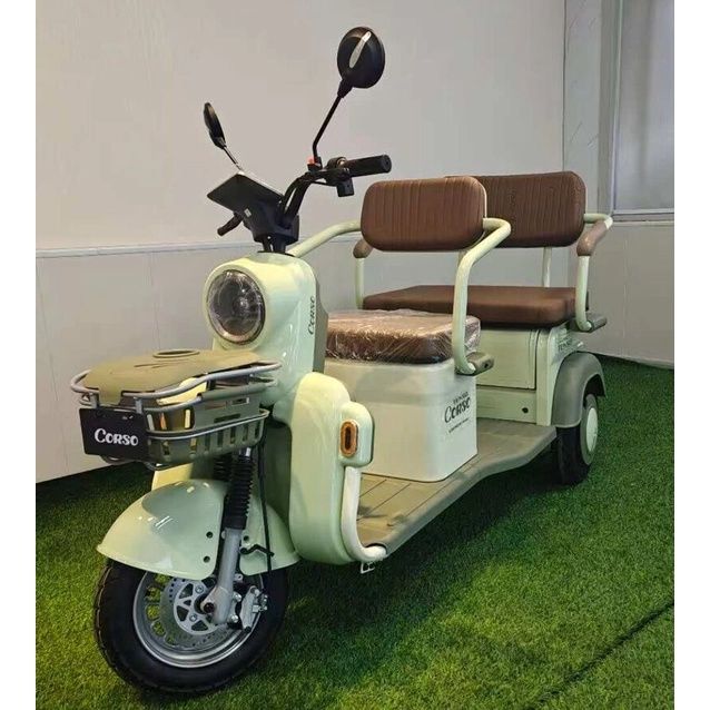 Трицикл Corso «TENSO»  1500W,  72V 30Ah літій-залізо-фосфатний,