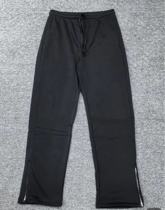 flared pants сірі