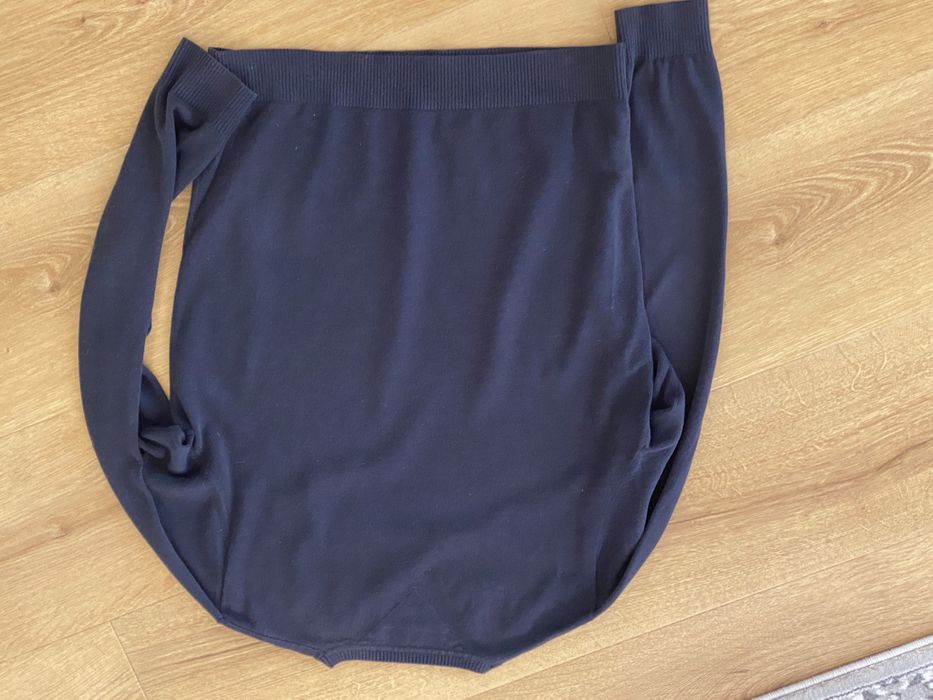 Tommy Hilfiger M sweter męski granat bawełna