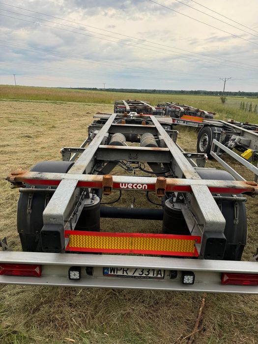 Wecon przyczepa Bdf Kontenery DHL Standard