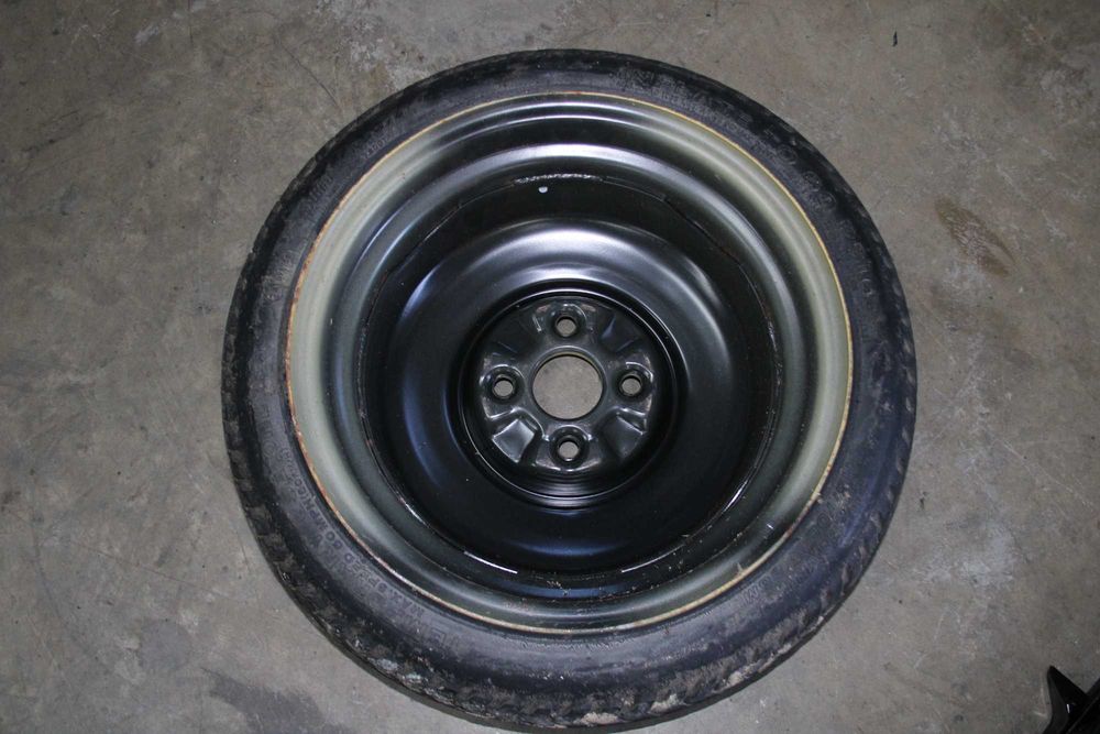 Koło Zapasowe Dojazdówka 14" 4x100 Mazda 323 Lewarek Klucz Do kół VW