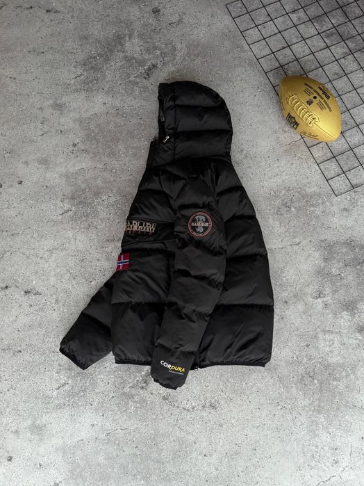 Куртка анорак Napapijri чорна чоловіча куртка анорак напапірі чоловіча