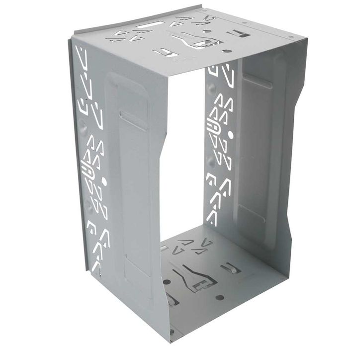 Moldura Radio 2 din Frame Genérico Kit Instalação Bezel Conversao NOVO