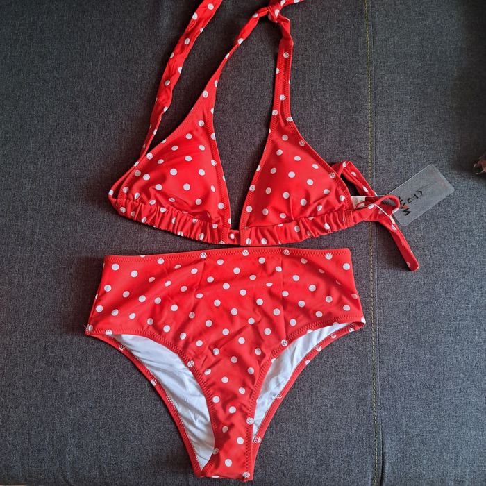 Bikini w groszki
