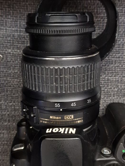 Kit Câmara Digital DSLR Nikon D40x com 3 lentes e vários acessórios