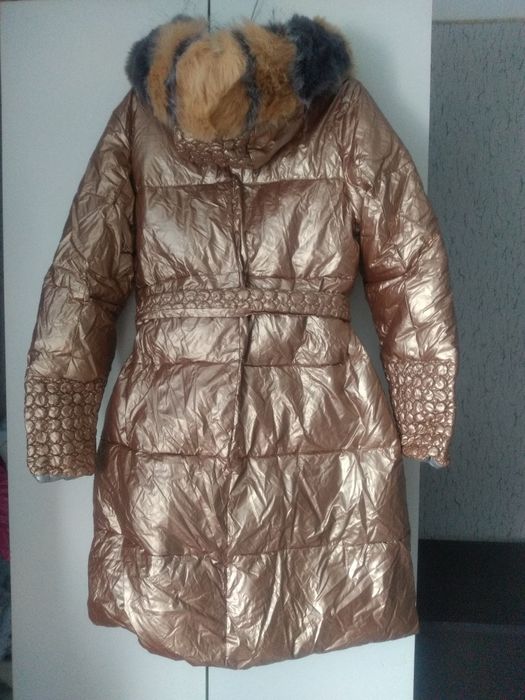 Nowa złota kurtka