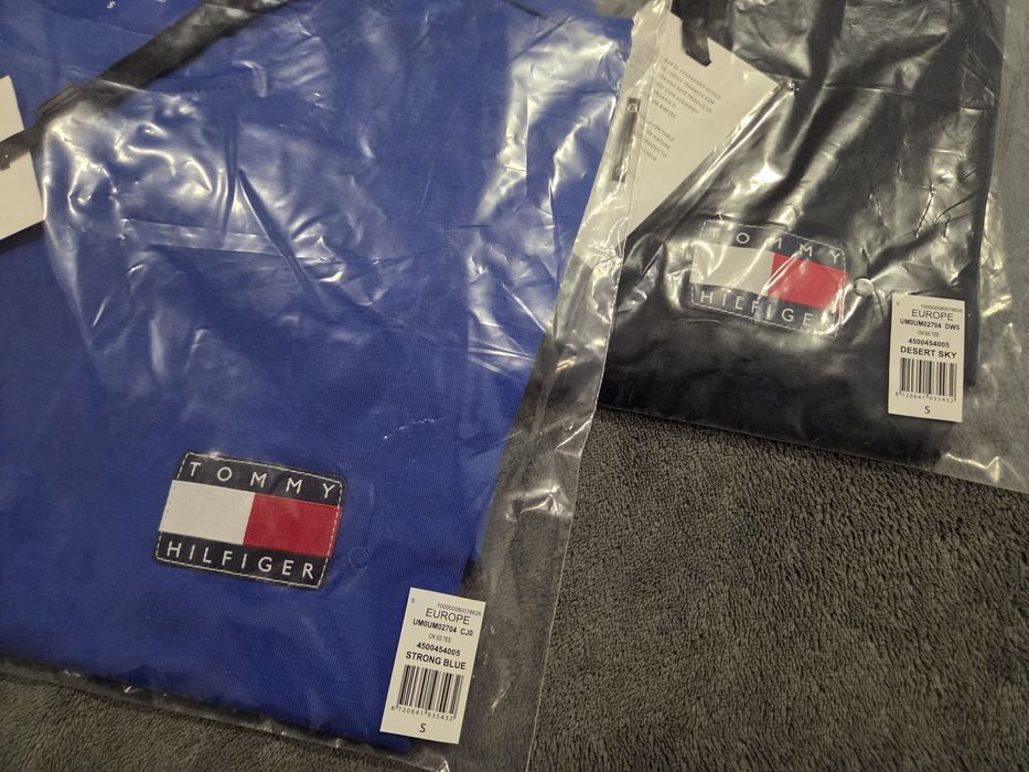 Zestaw meskie koszulki r.S Tommy Hilfiger