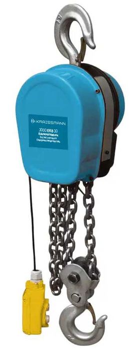 Підйомник (тельфер) KRAISSMANN від 125 кг (є лебідки, ваги, талі)