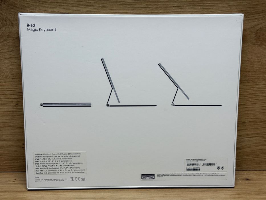 Оригінал Apple Magic Keyboard Black MJQK3 iPad Air 13” iPad Pro 12,9”