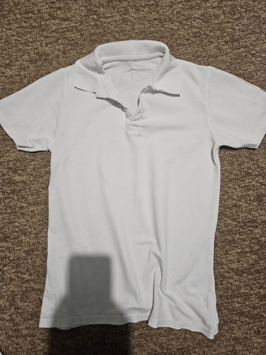 Білі футболки з комірцем 10-12 р 146-158см.  George, schoolwear, tu
