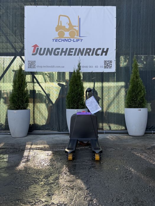 Новий електричий візок AntOn PTL 1.5 by Jungheinrich: забудьте про важку ручну працю! Потужний електричний візок ( рокла ).