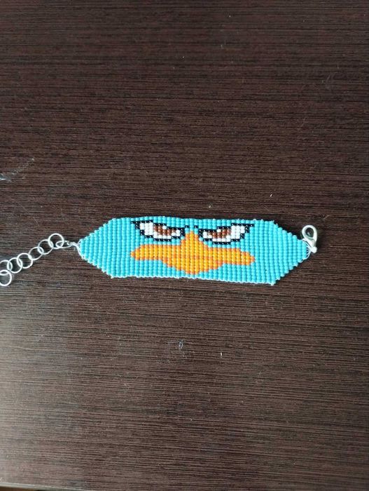 фенечка с пэри утконосом