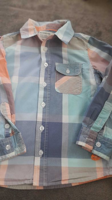 koszula roz116cm w kratkę