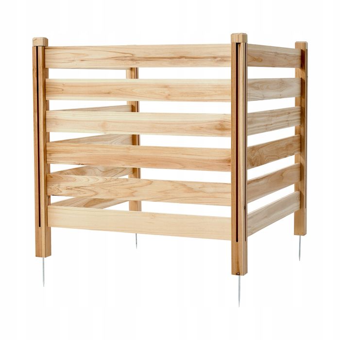 Drewniana osłona prywatności VEVOR 914X914MM 3-PANELOWA solidna
