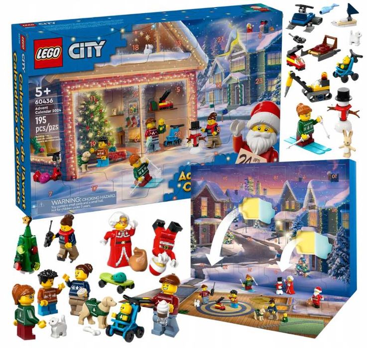 Super Kalendarz Adwentowy LEGO (HIT)