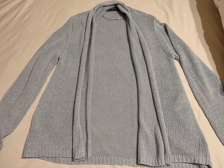 Casaco/Cardigan azul 38