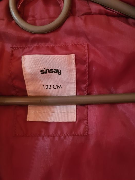 Куртка sinsay для дівчинки 122 см