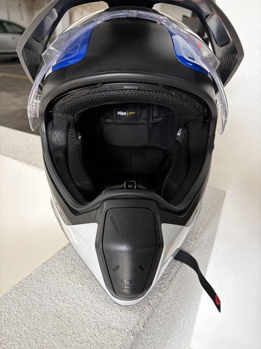 Capacete BMW GS Carbon Trophy com intercom