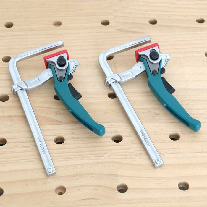 Струбцини ричажні швидкозажимні важільні для шини Makita Festool