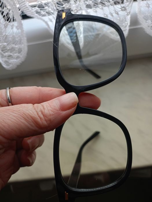 Nowe okulary zerówki kolor czarny