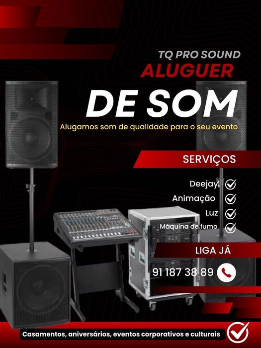 Aluguer de equipamentos de som