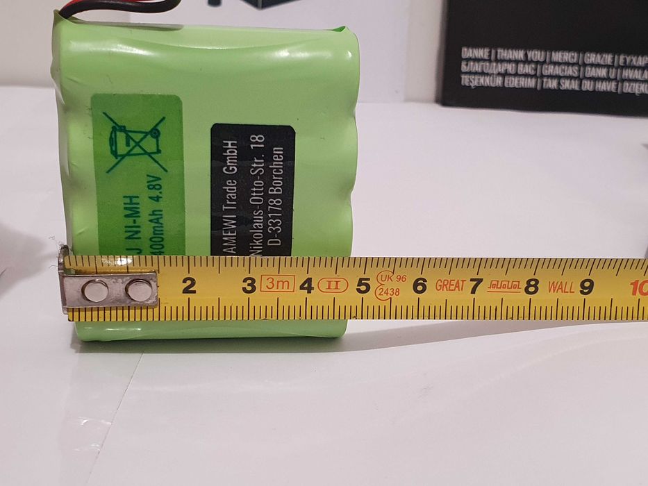 Akumulator AMEWI 4,8v 400mAh +ladowarka do zabawek sterowanych