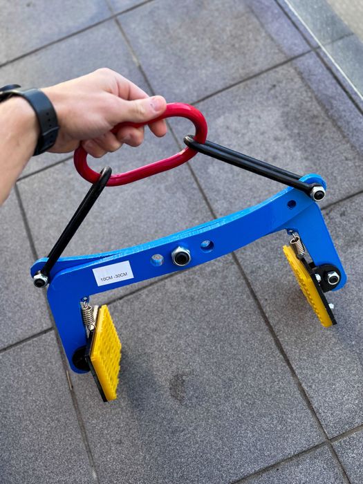 SOLIDNE Stalowe Szczypce Do Płyt Betonowych Udźwig Do 300KG - FV23%