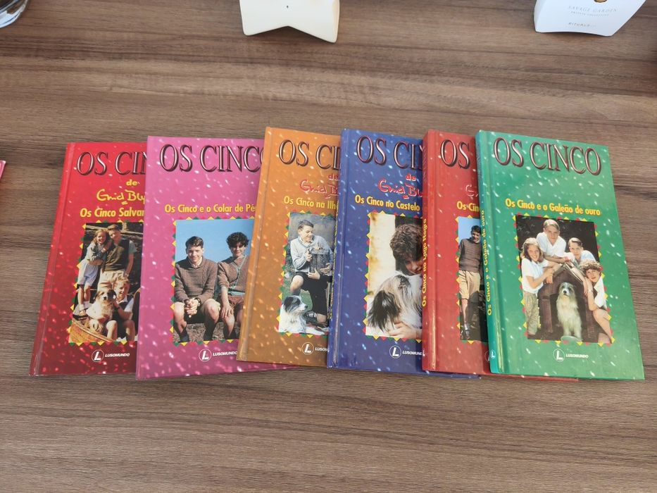 Coleção de 23 livros "Os Cinco"