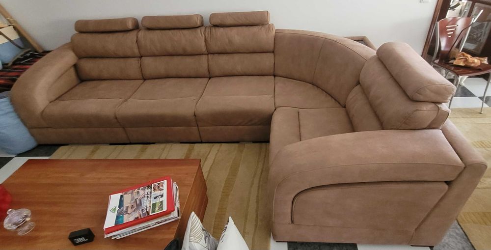 Sofá 4 lugares com canto