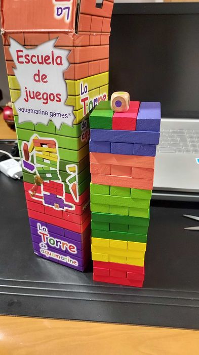Jogo de madeira como novo