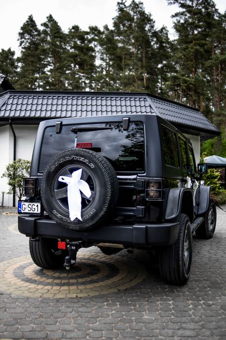 Samochód do ślubu Jeep Wrangler
