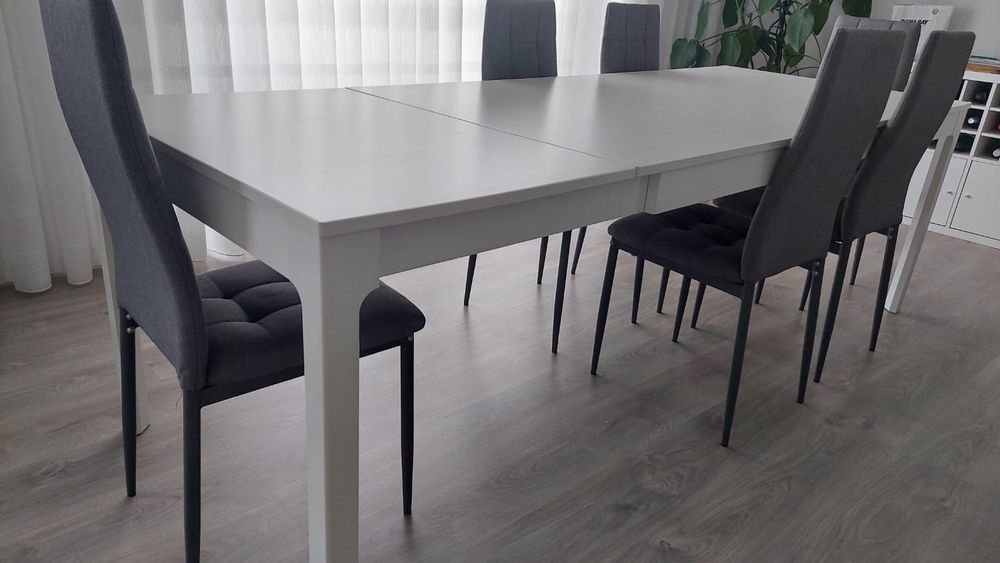 Mesa de jantar extensível (ikea)