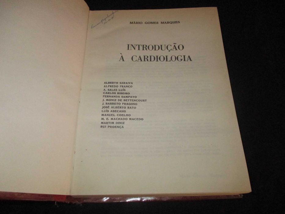 Livro Introdução à Cardiologia Mário Gomes Marques