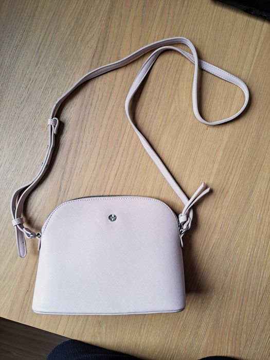 Mała torebka pudrowy róż Reserved