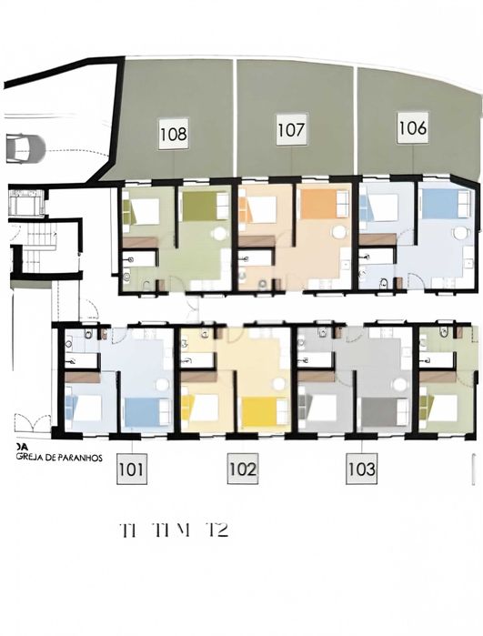 Apartamento T1 Polo Universitário Asprela com lugar de garagem