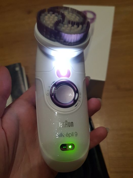 Щётка для пиллинга Brown silk epil skin spa