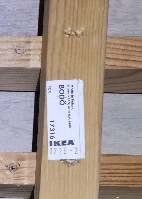 Cama em madeira BODÖ - IKEA