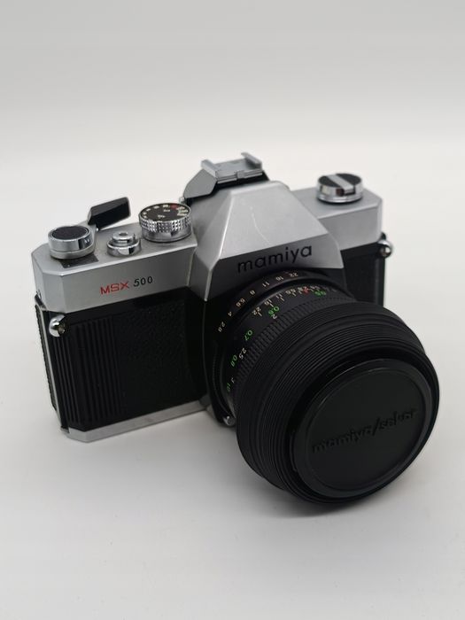 analogowa lustrzanka - mamiya msx 500 + obiektyw