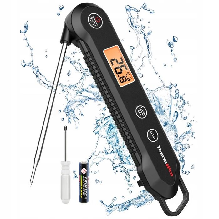 THERMOPRO TP03H Wodoodporny Termometr Do Mięsa Precyzyjny Szybki Do Grilla