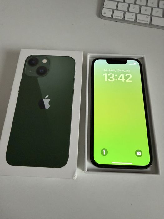 iPhone 13 mini 256gb Green Bateria 100%