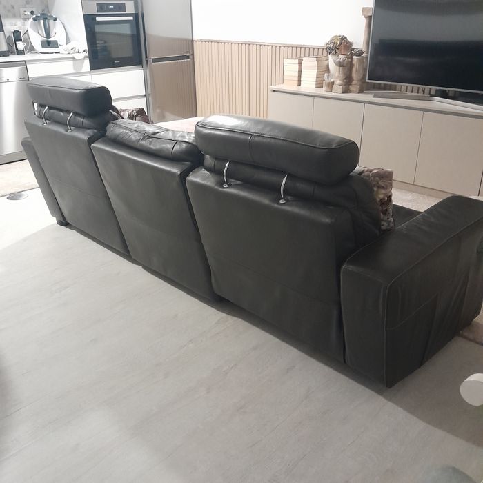 Sofa de Pele Chaiselong