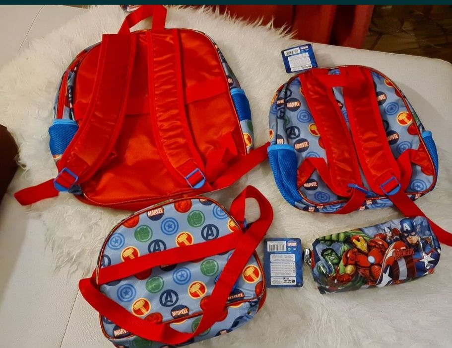 Mochilas Marvel coleção