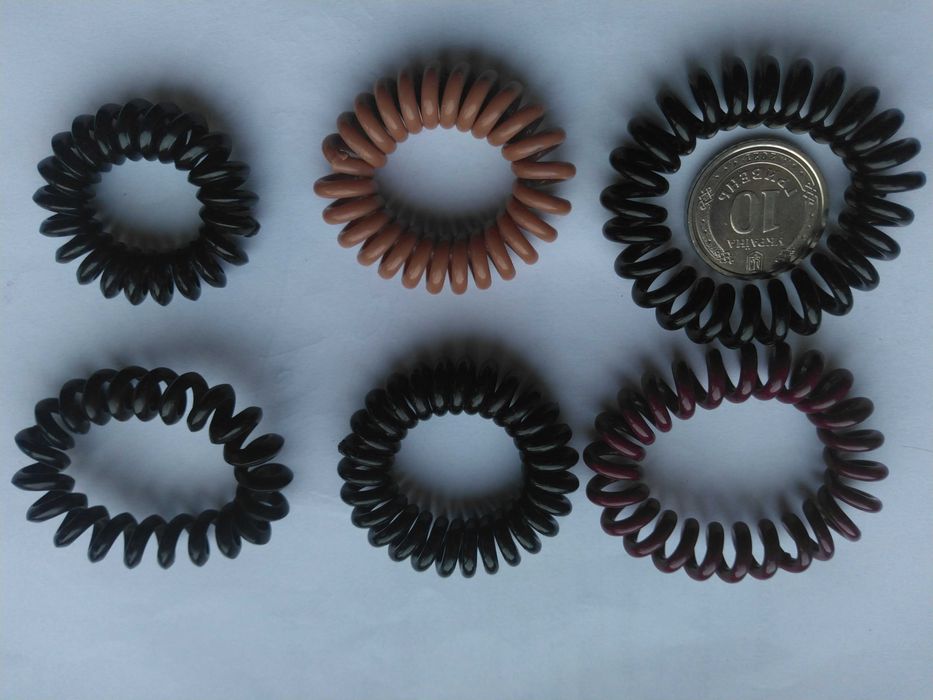 Резинка на волосся спіралька